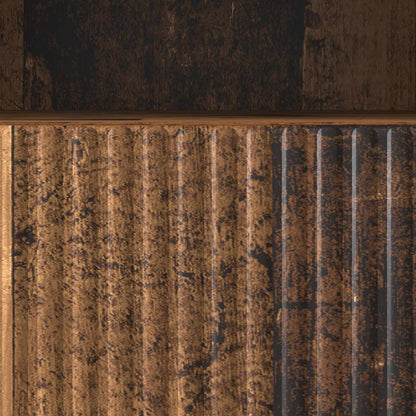 TV-kast met lade Oud hout 102 x 34,5 x 50 cm Bewerkt hout