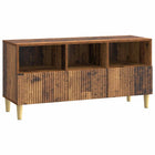 TV-kast 102x34,5x50 cm oud hout
