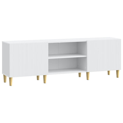 TV-kast Wit 150 x 31 x 50 cm Bewerkt hout