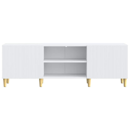 TV-kast Wit 150 x 31 x 50 cm Bewerkt hout