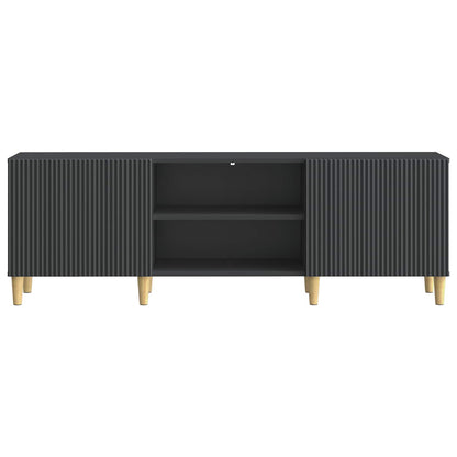 TV-kast Zwart 150 x 31 x 50 cm Bewerkt hout
