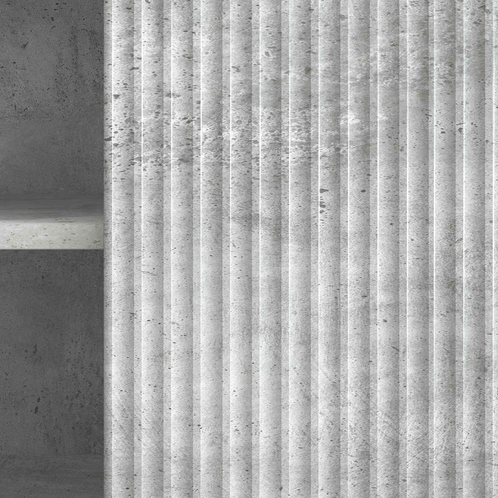 TV-kast Betongrijs 150 x 31 x 50 cm Bewerkt hout