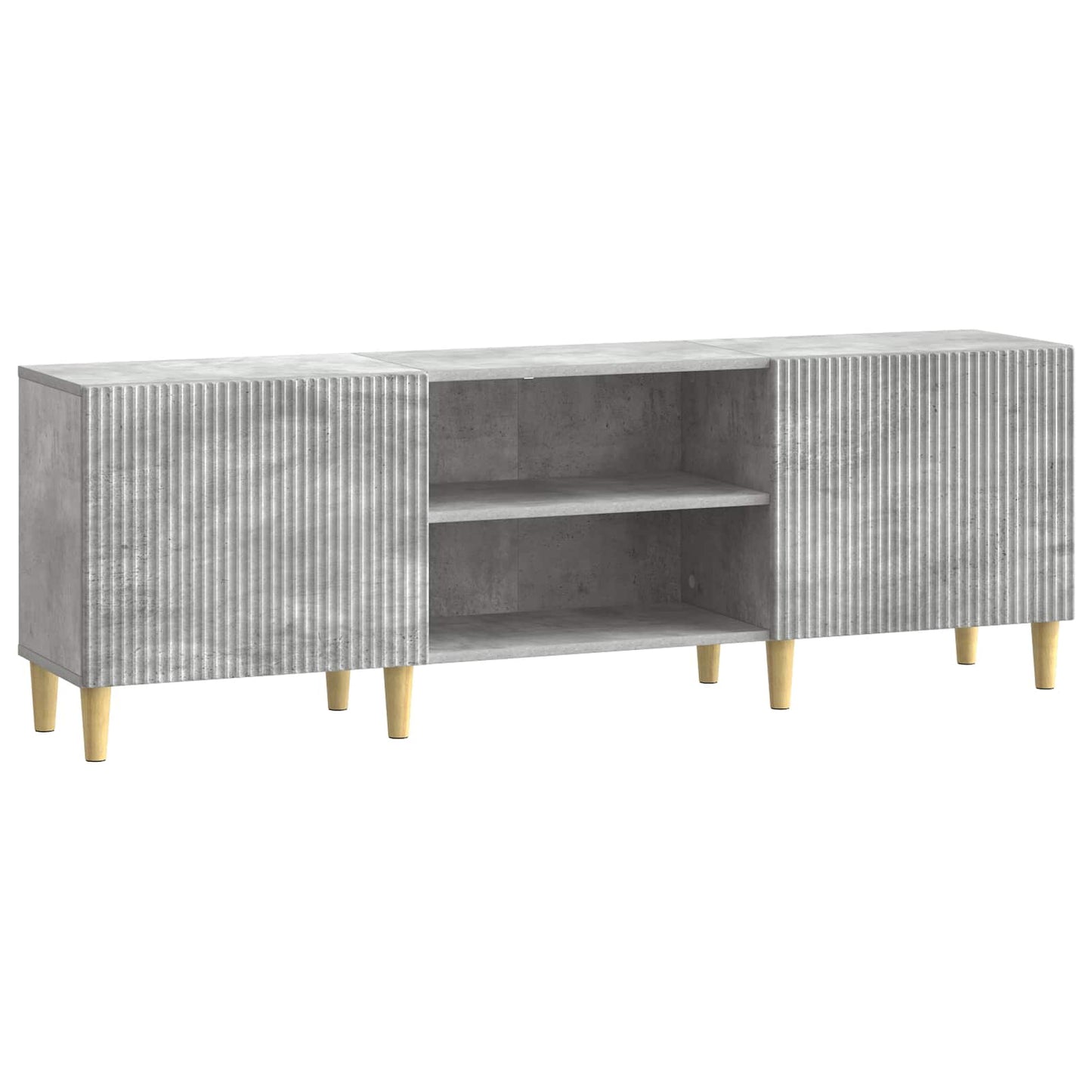 TV-kast Betongrijs 150 x 31 x 50 cm Bewerkt hout