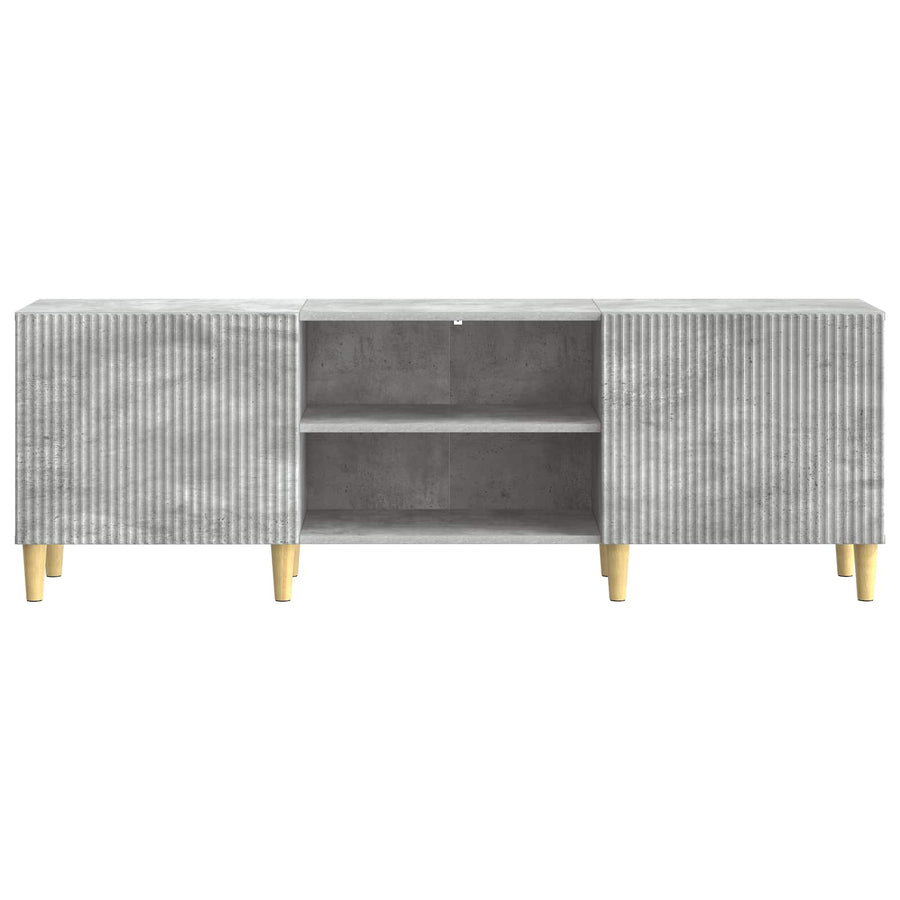 TV-kast Betongrijs 150 x 31 x 50 cm Bewerkt hout
