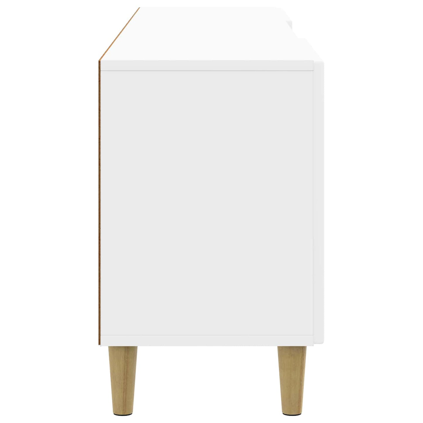 TV-kast Hoogglans Wit 150 x 31 x 50 cm Bewerkt hout