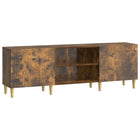Tv-kast gerookt eiken 150x31x50 cm
