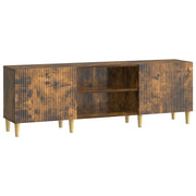 Tv-kast gerookt eiken 150x31x50 cm