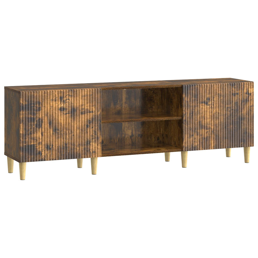 TV-kast Gerookt eiken 150 x 31 x 50 cm Bewerkt hout