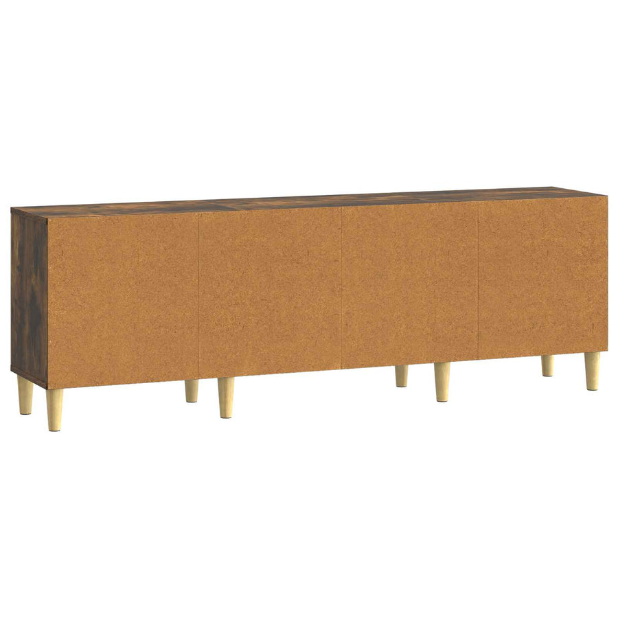 TV-kast Gerookt eiken 150 x 31 x 50 cm Bewerkt hout