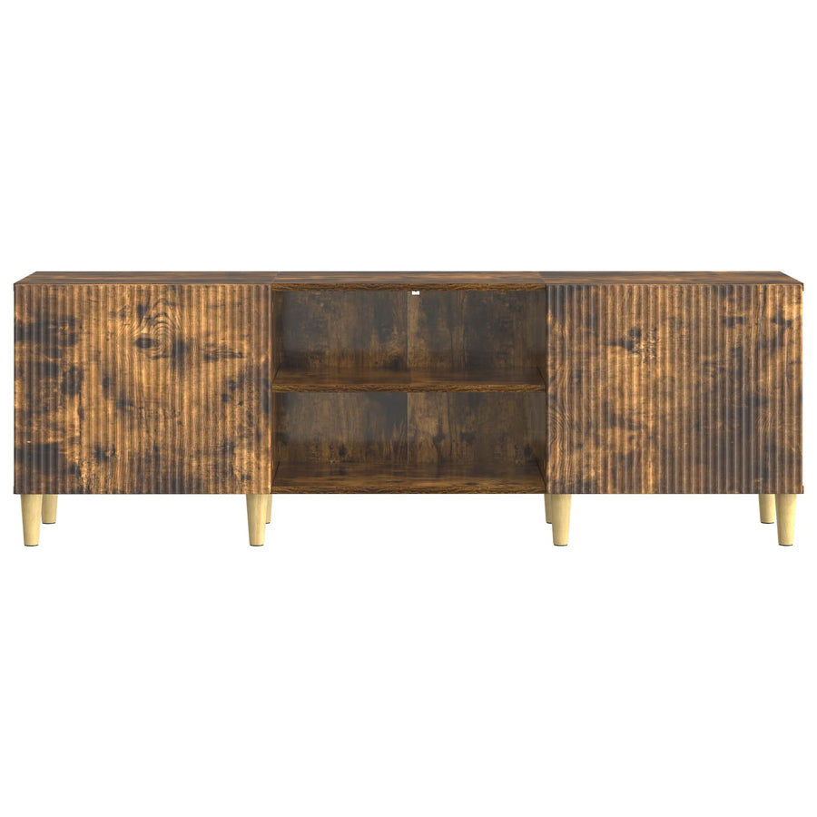 TV-kast Gerookt eiken 150 x 31 x 50 cm Bewerkt hout