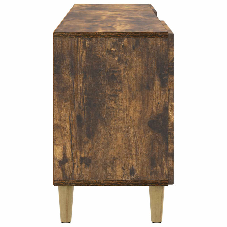 TV-kast Gerookt eiken 150 x 31 x 50 cm Bewerkt hout
