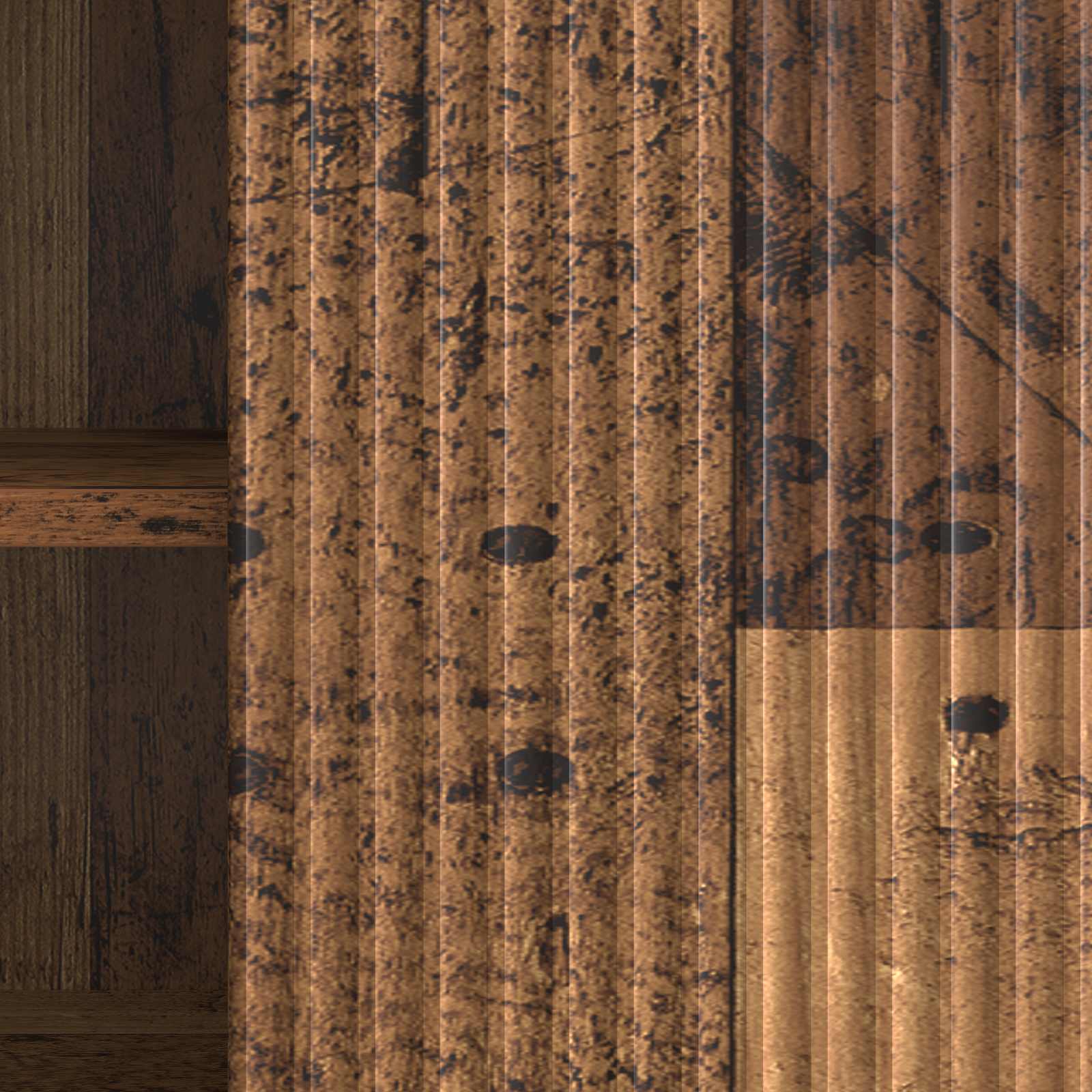 TV-kast Oud hout 150 x 31 x 50 cm Bewerkt hout