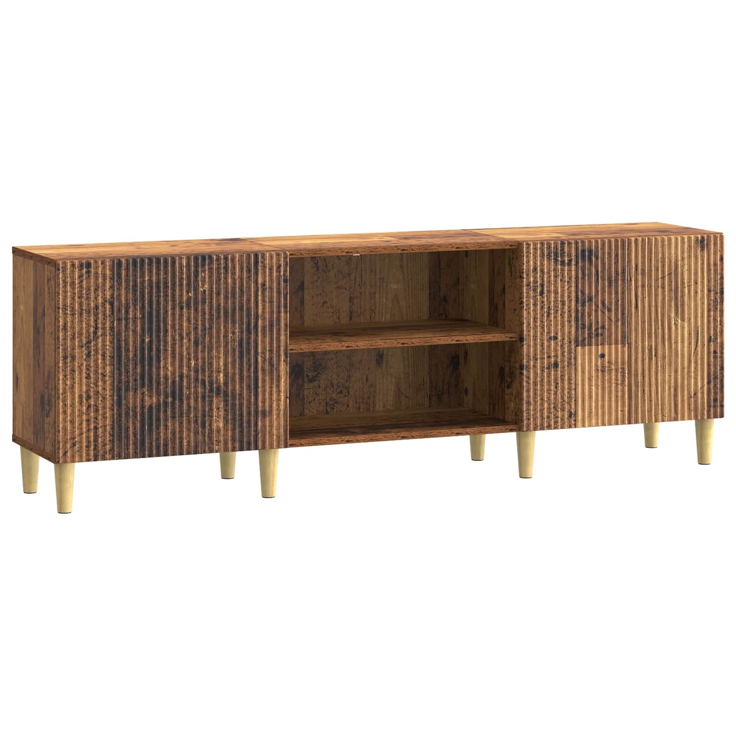 TV-kast Oud hout 150 x 31 x 50 cm Bewerkt hout