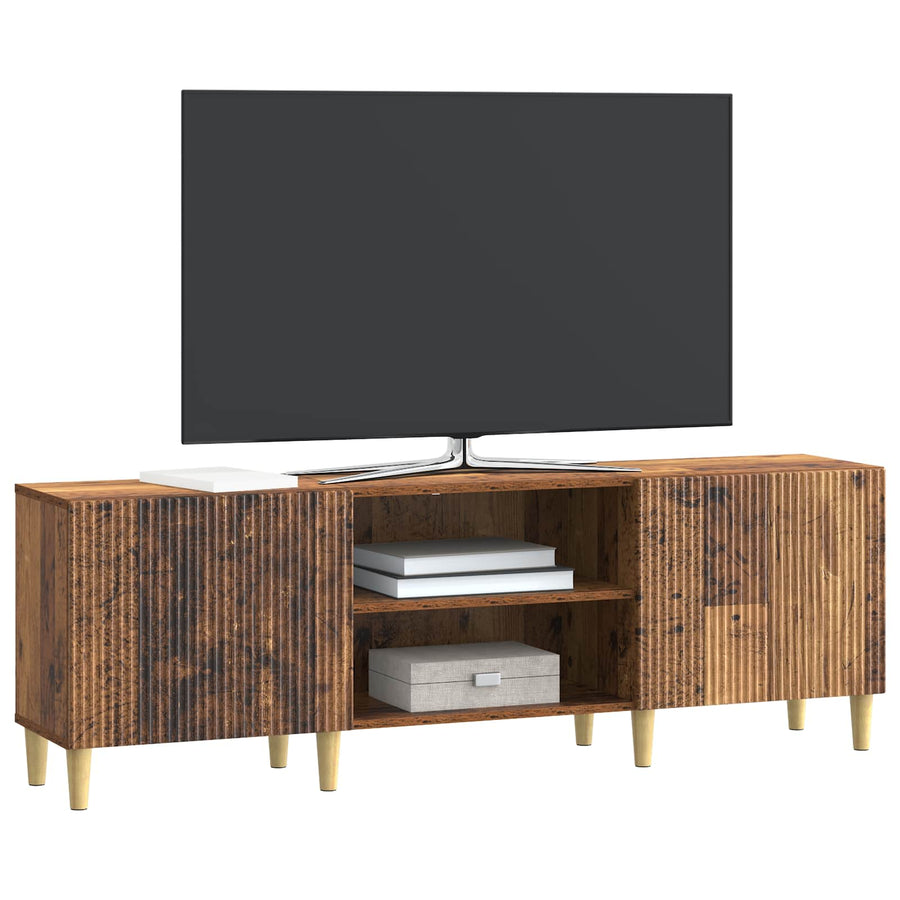 TV-kast Oud hout 150 x 31 x 50 cm Bewerkt hout