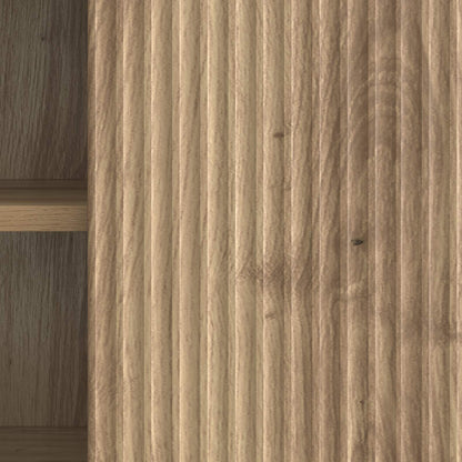 TV-kast Artisanaal eiken 150 x 31 x 50 cm Bewerkt hout