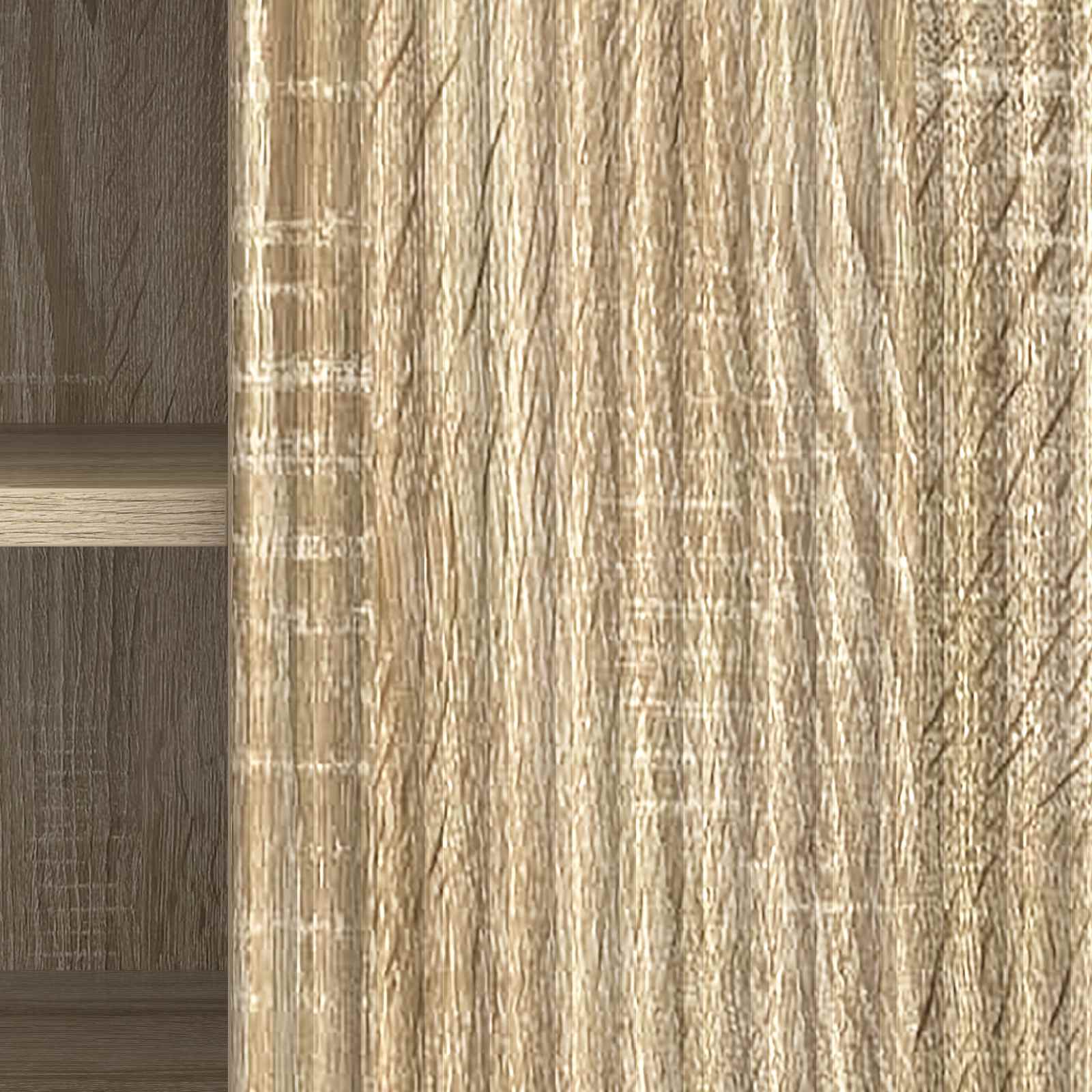 TV-kast Sonoma Eiken 102 x 34,5 x 50 cm Bewerkt hout