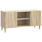 TV-kast Sonoma Eiken 102x34,5x50 cm bewerkt hout