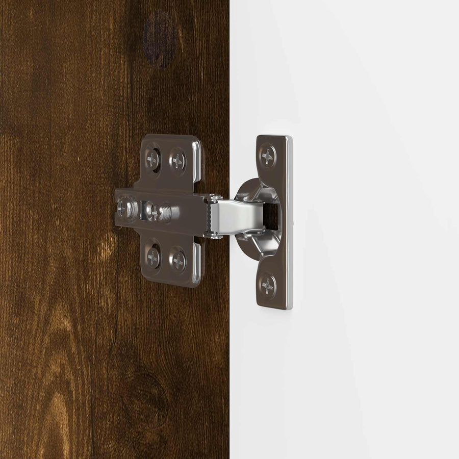 TV-kast Gerookt eiken 102 x 34,5 x 50 cm Bewerkt hout