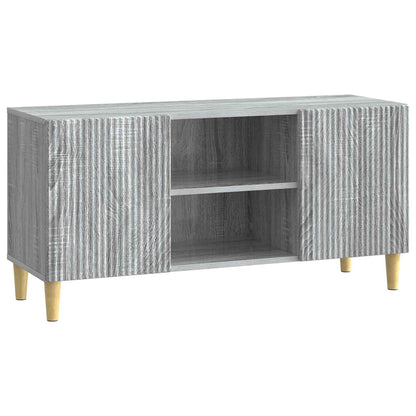 TV-kast Grijs sonoma 102 x 34,5 x 50 cm Bewerkt hout