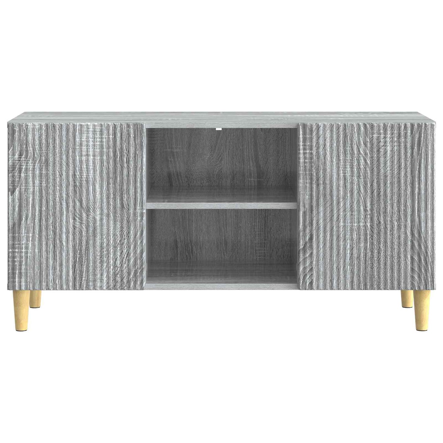 TV-kast Grijs sonoma 102 x 34,5 x 50 cm Bewerkt hout