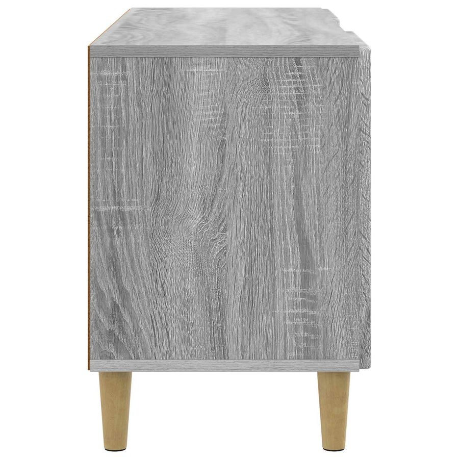 TV-kast Grijs sonoma 102 x 34,5 x 50 cm Bewerkt hout