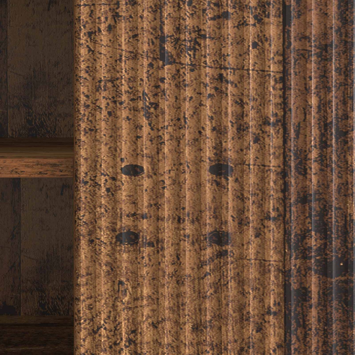 TV-kast Oud hout 102 x 34,5 x 50 cm Bewerkt hout