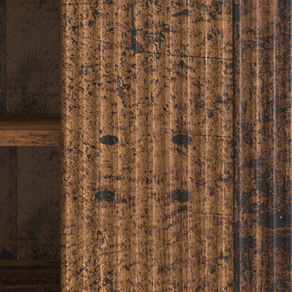 TV-kast Oud hout 102 x 34,5 x 50 cm Bewerkt hout