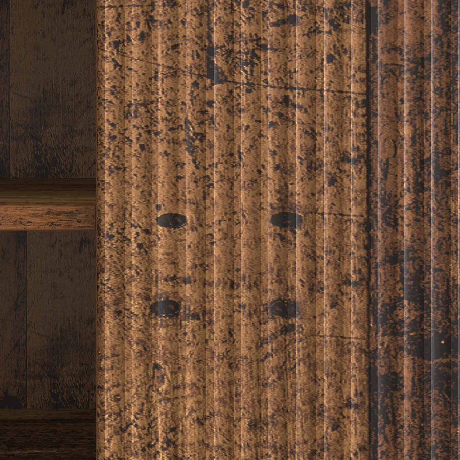 TV-kast Oud hout 102 x 34,5 x 50 cm Bewerkt hout