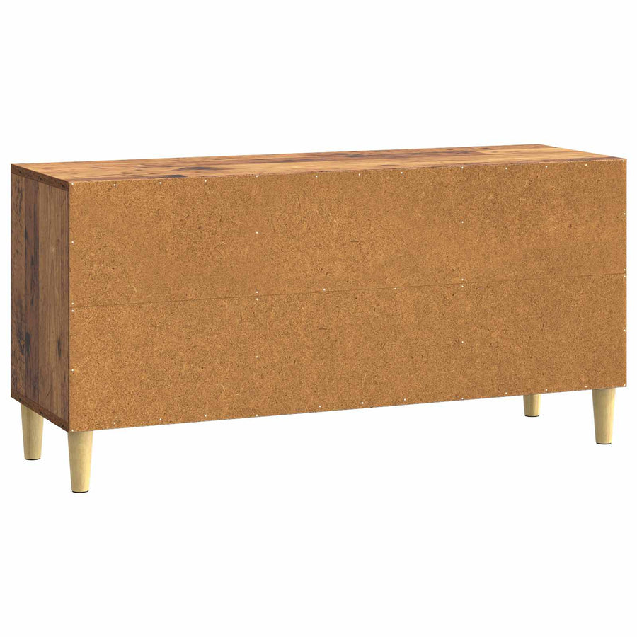 TV-kast Oud hout 102 x 34,5 x 50 cm Bewerkt hout