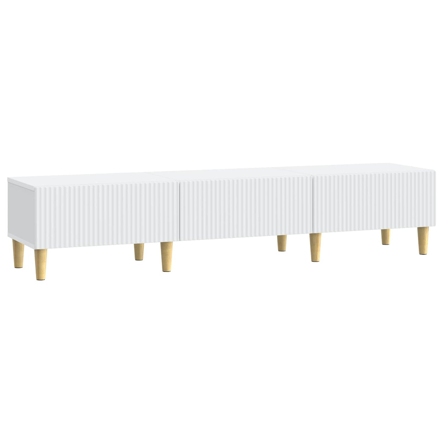 TV-kast met lade Wit 147 x 34,5 x 30 cm Bewerkt hout