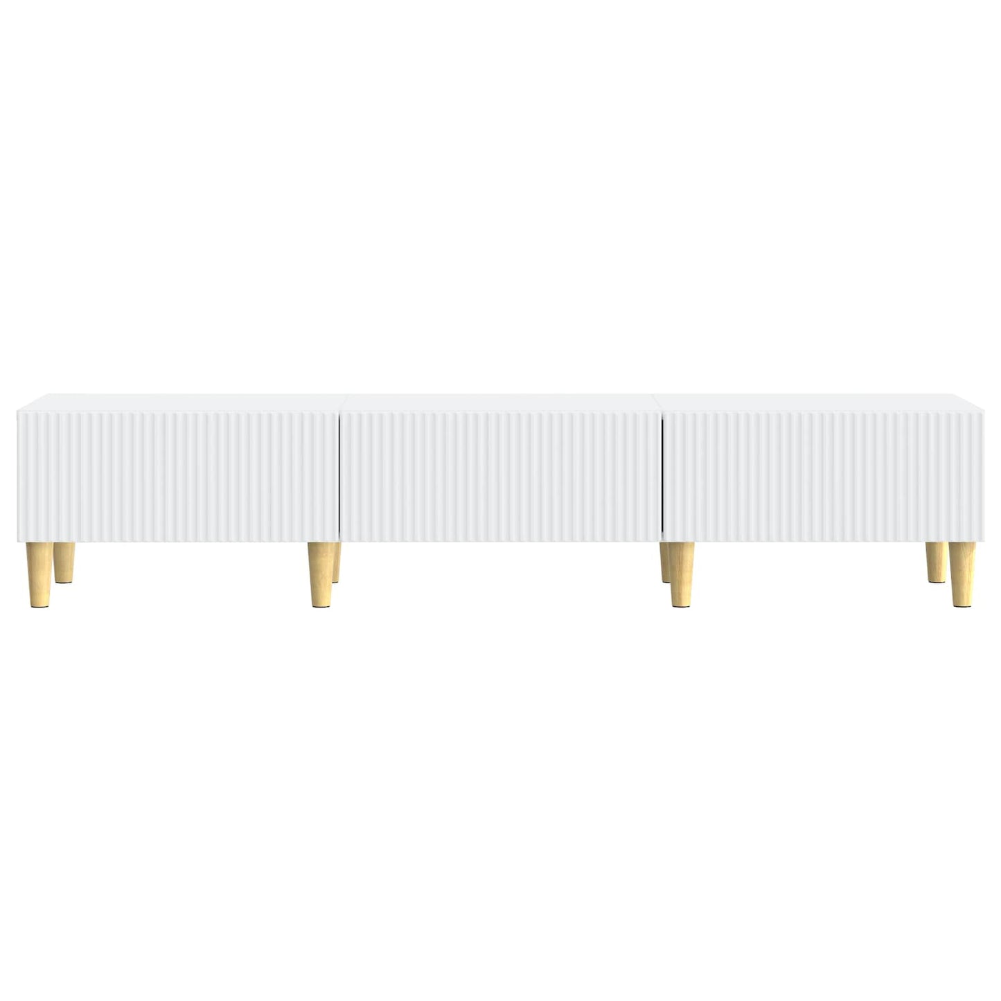 TV-kast met lade Wit 147 x 34,5 x 30 cm Bewerkt hout