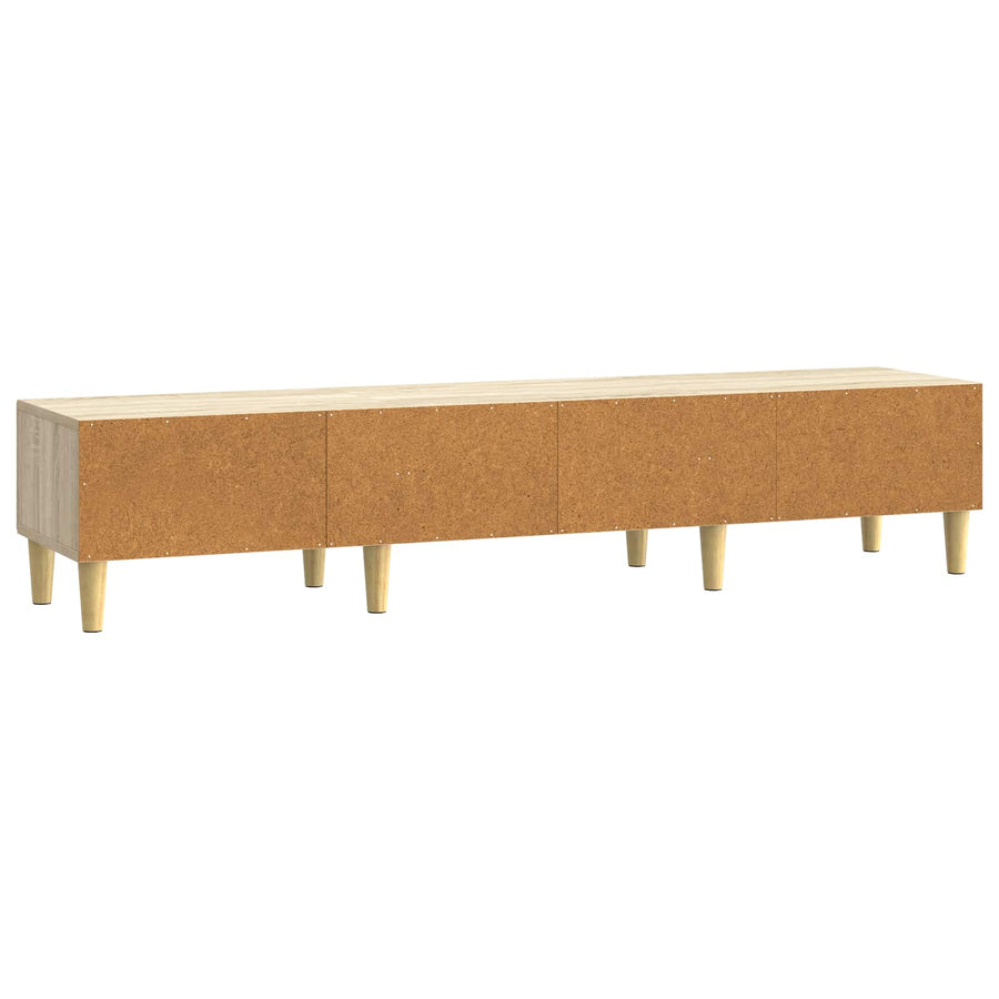 TV-kast met lade Sonoma Eiken 147 x 34,5 x 30 cm Bewerkt hout