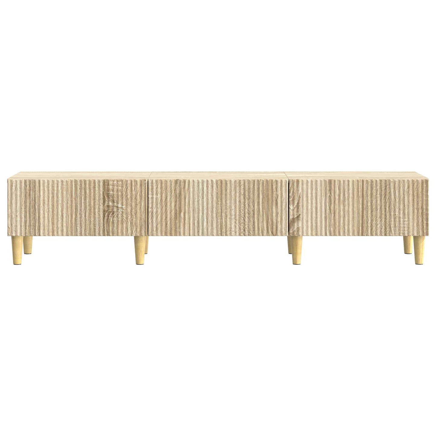 TV-kast met lade Sonoma Eiken 147 x 34,5 x 30 cm Bewerkt hout