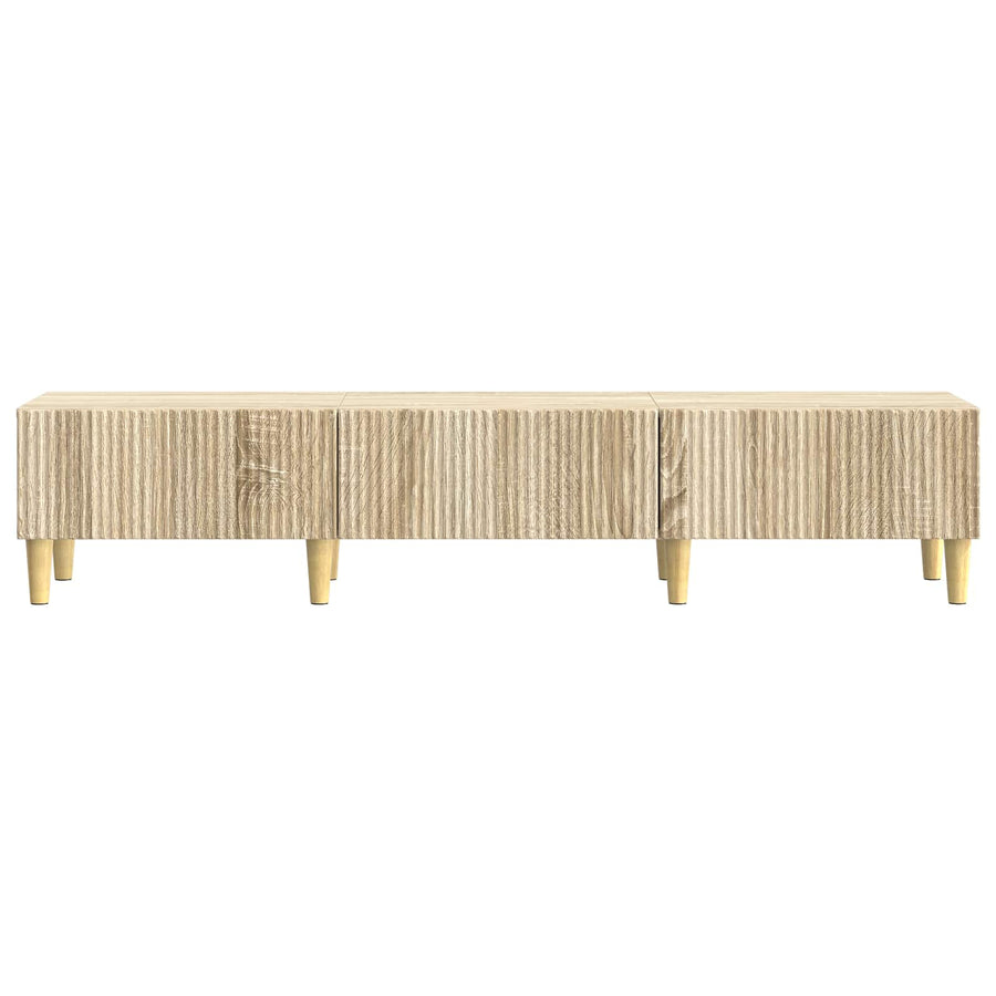 TV-kast met lade Sonoma Eiken 147 x 34,5 x 30 cm Bewerkt hout