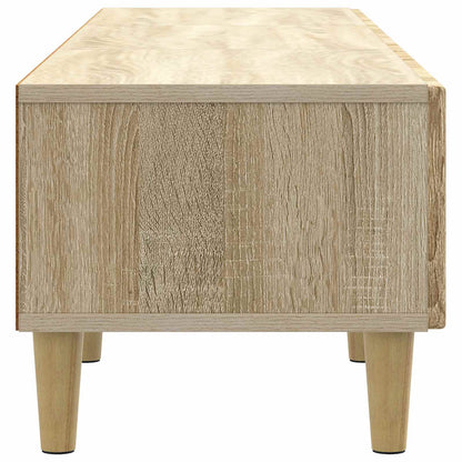 TV-kast met lade Sonoma Eiken 147 x 34,5 x 30 cm Bewerkt hout