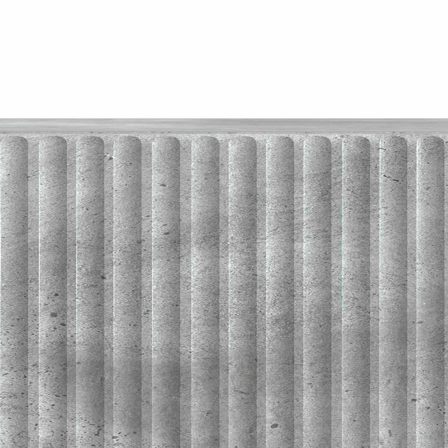 TV-kast met lade Betongrijs 147 x 34,5 x 30 cm Bewerkt hout