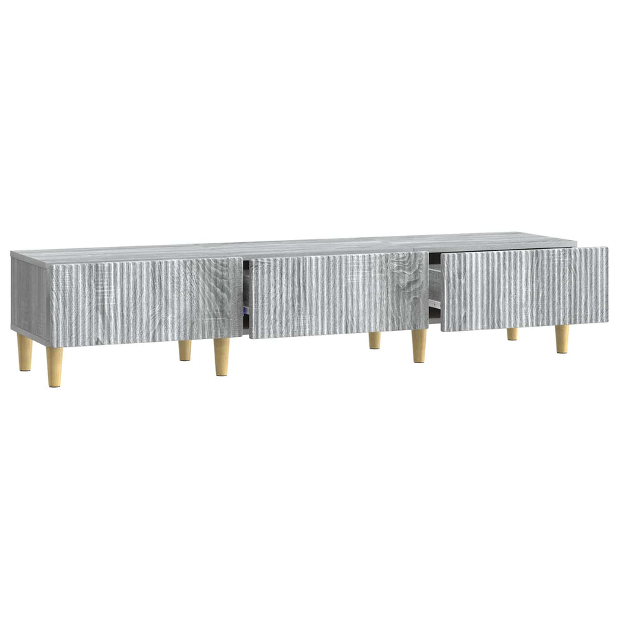 TV-kast met lade Grijs sonoma 147 x 34,5 x 30 cm Bewerkt hout