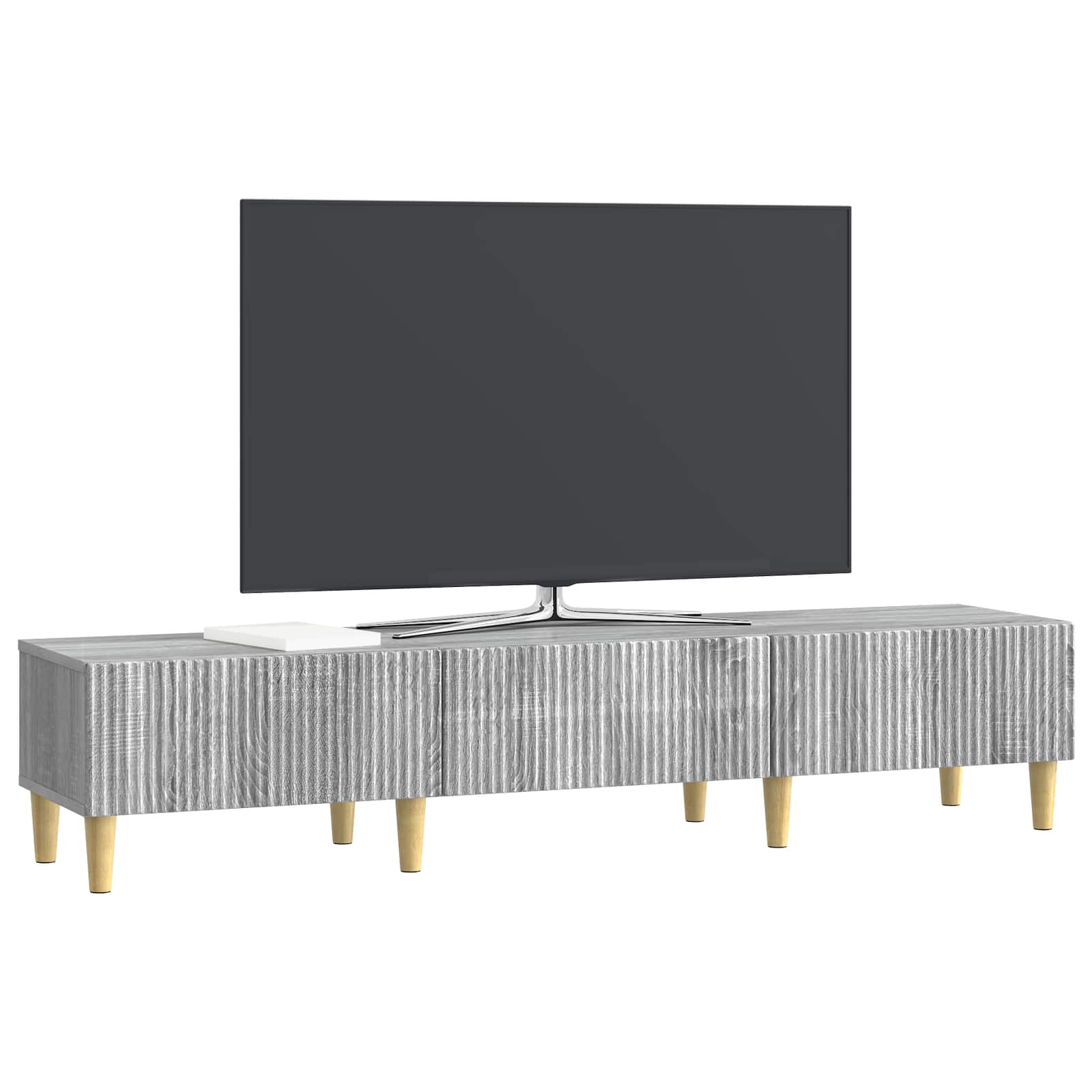 TV-kast met lade Grijs sonoma 147 x 34,5 x 30 cm Bewerkt hout