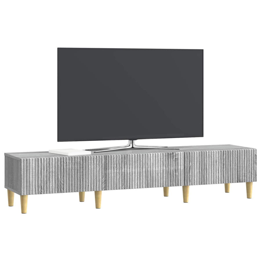 TV-kast met lade Grijs sonoma 147 x 34,5 x 30 cm Bewerkt hout