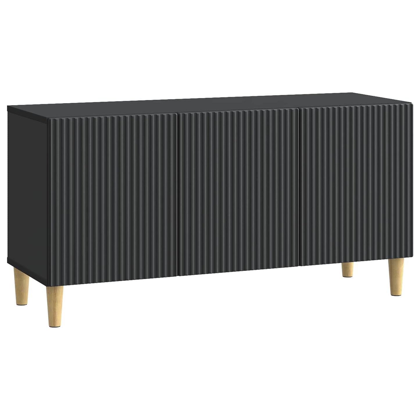 TV-kast Zwart 99 x 34,5 x 50 cm Bewerkt hout
