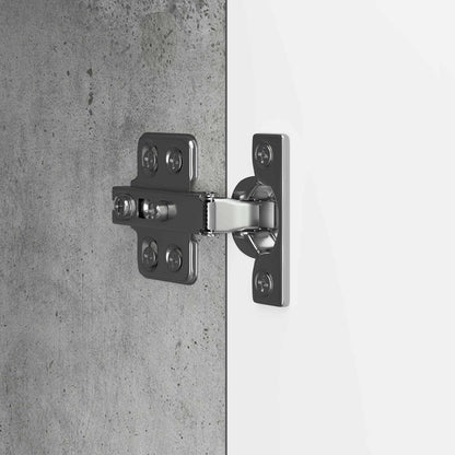 TV-kast Betongrijs 99 x 34,5 x 50 cm Bewerkt hout