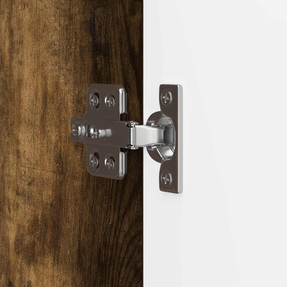 TV-kast Gerookt eiken 99 x 34,5 x 50 cm Bewerkt hout