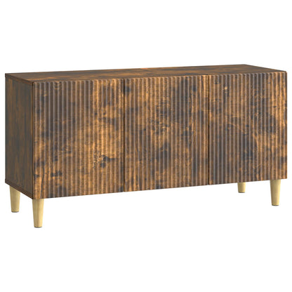 TV-kast Gerookt eiken 99 x 34,5 x 50 cm Bewerkt hout