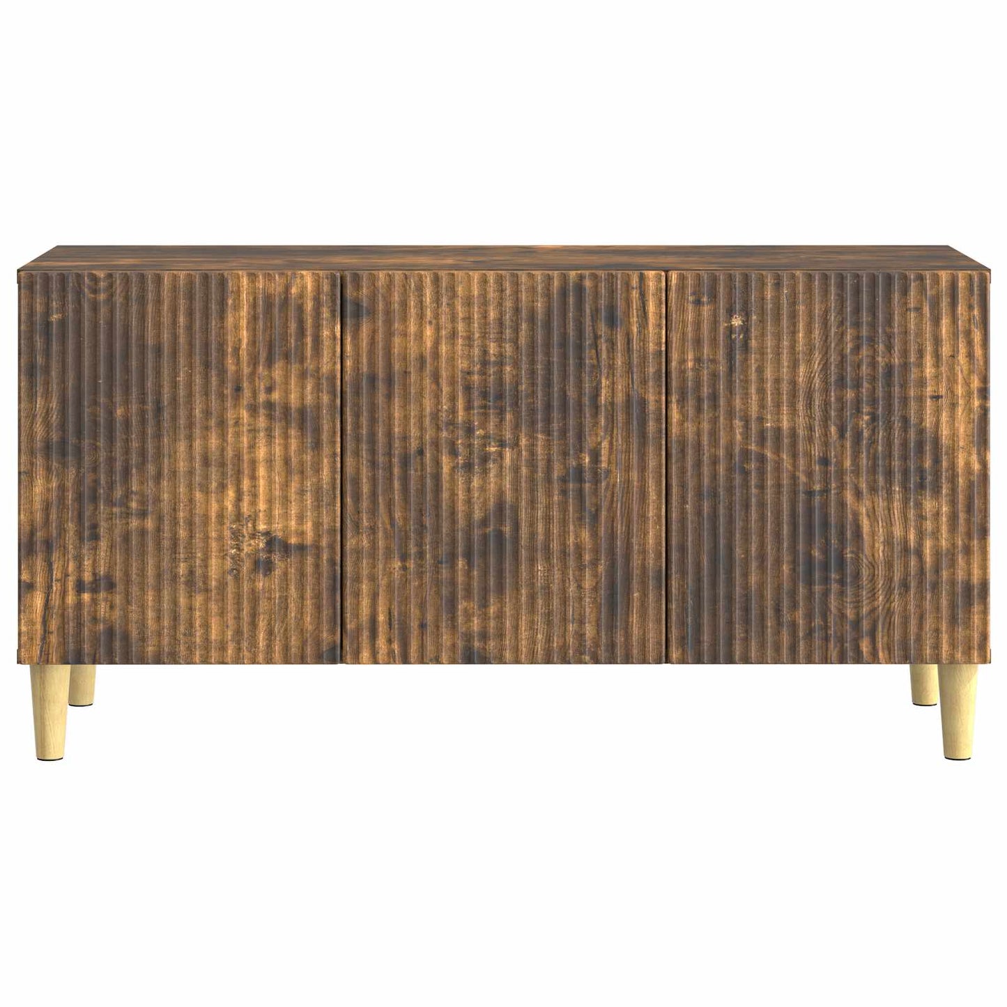 TV-kast Gerookt eiken 99 x 34,5 x 50 cm Bewerkt hout