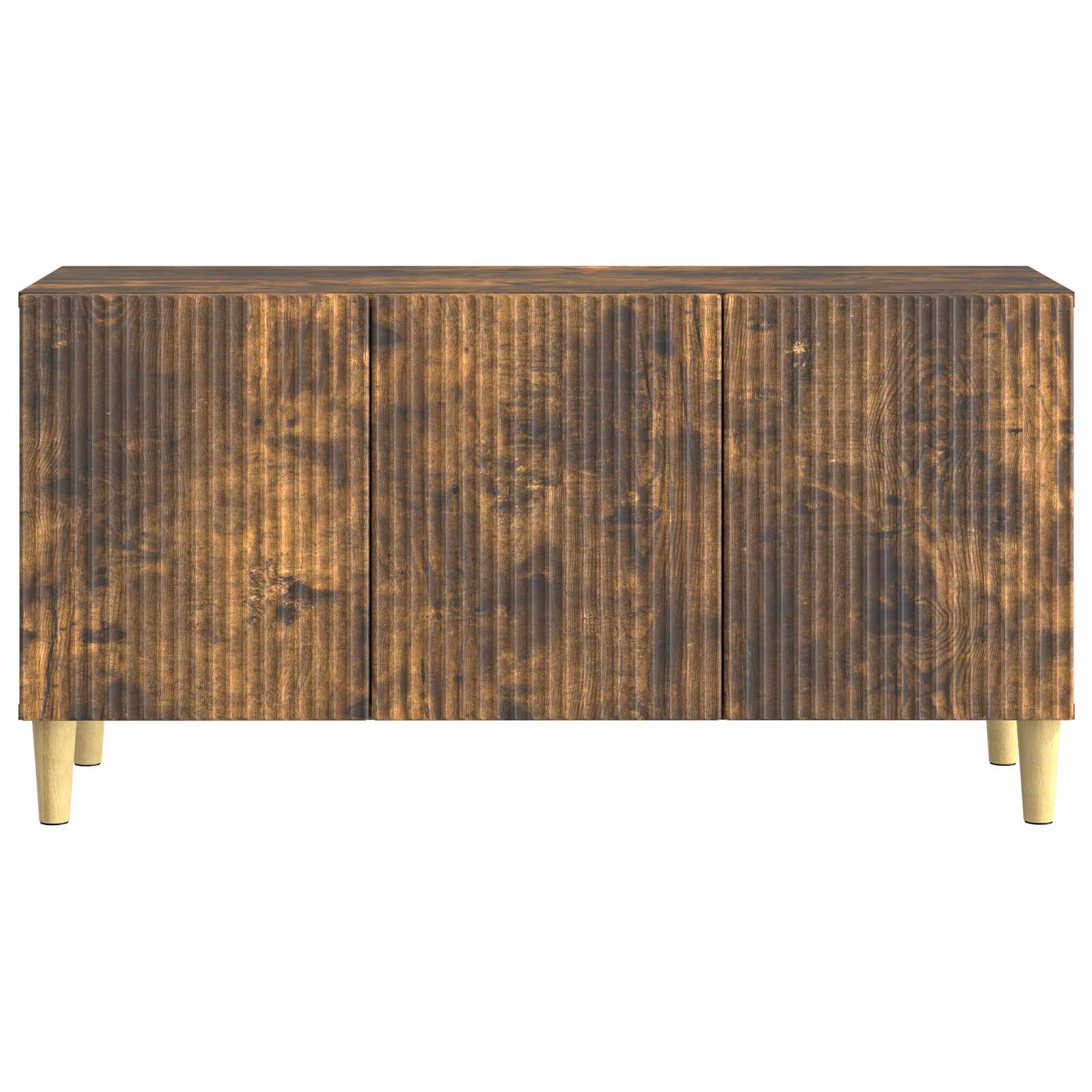 TV-kast Gerookt eiken 99 x 34,5 x 50 cm Bewerkt hout