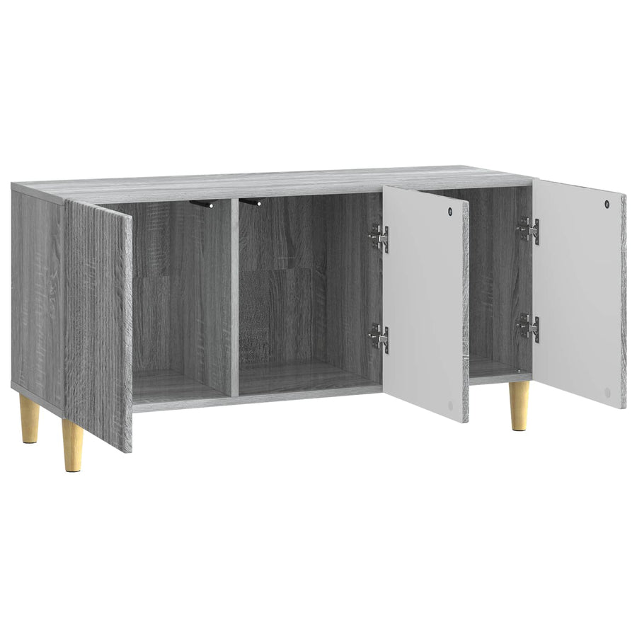 TV-kast Grijs sonoma 99 x 34,5 x 50 cm Bewerkt hout