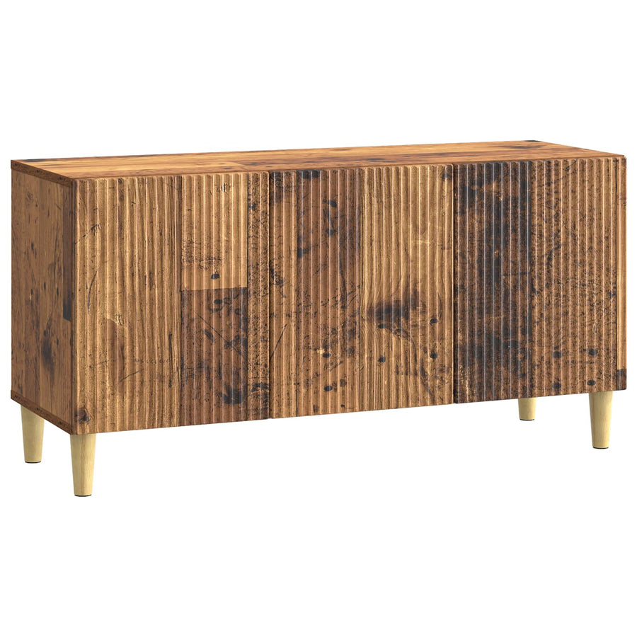 TV-kast Oud hout 99 x 34,5 x 50 cm Bewerkt hout