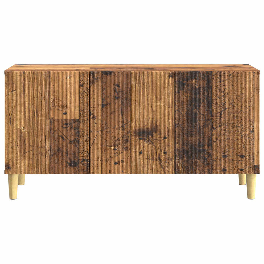 TV-kast Oud hout 99 x 34,5 x 50 cm Bewerkt hout