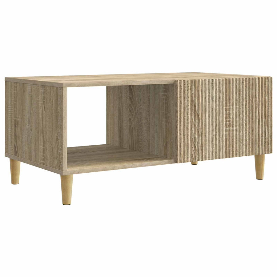 Salontafel Sonoma Eiken 90 x 50 x 40 cm Bewerkt hout