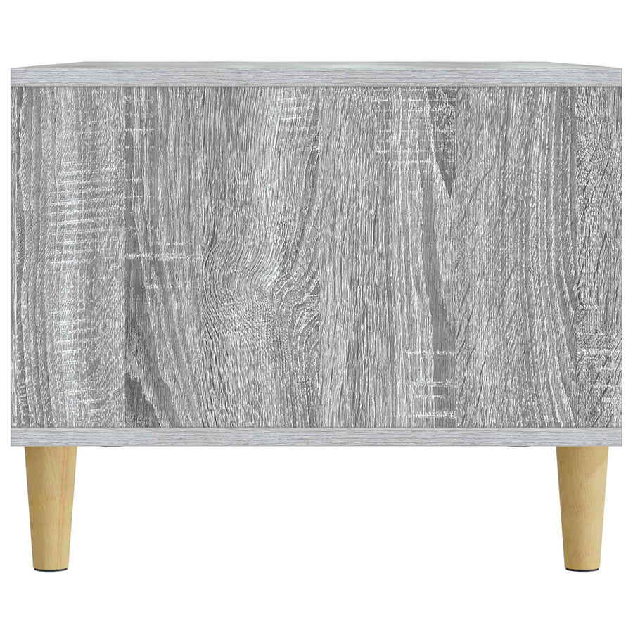 Salontafel Grijs sonoma 90 x 50 x 40 cm Bewerkt hout